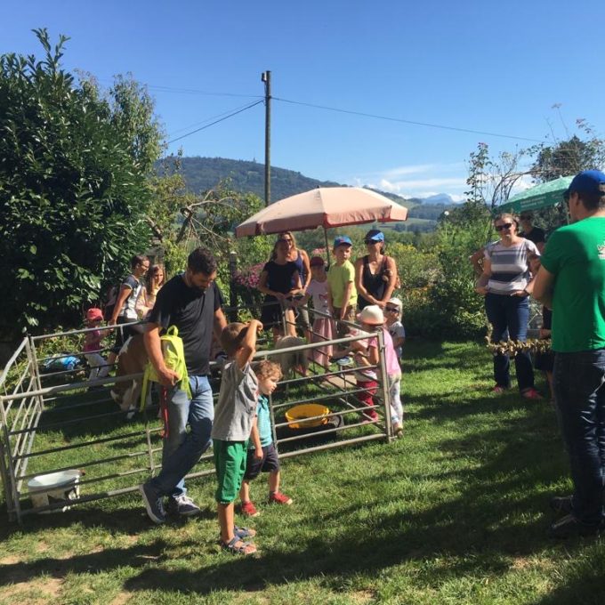 Visite à la ferme de Praz-Romond