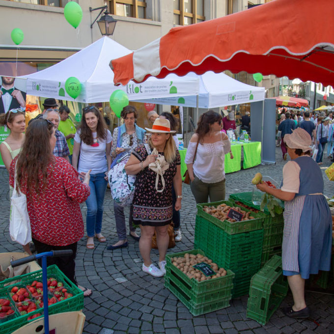 Visites du marché