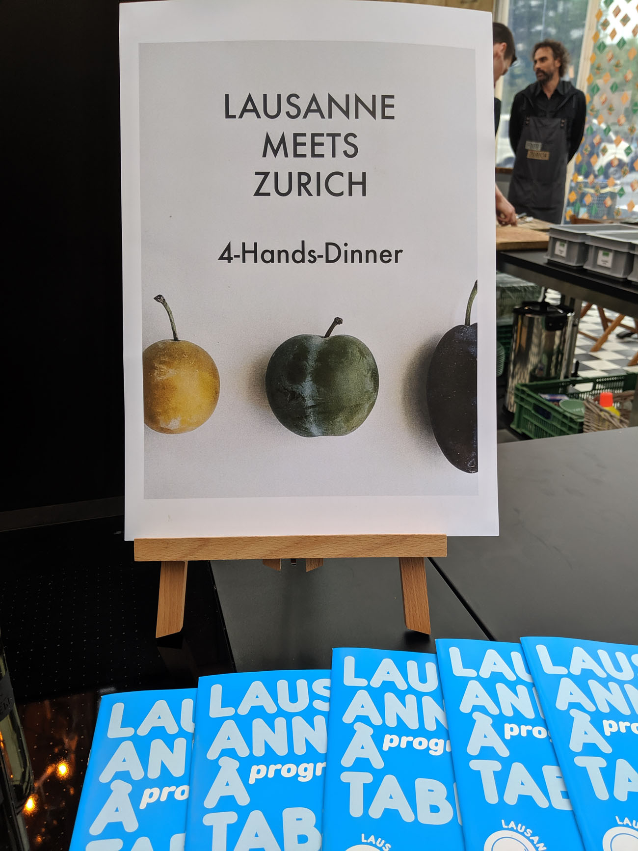 Zurich rencontre Lausanne : Repas à 4 mains photo #1