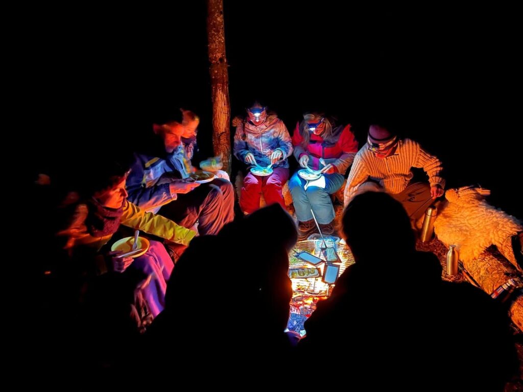 Image de l'événement :: Raclette nocturne en forêt